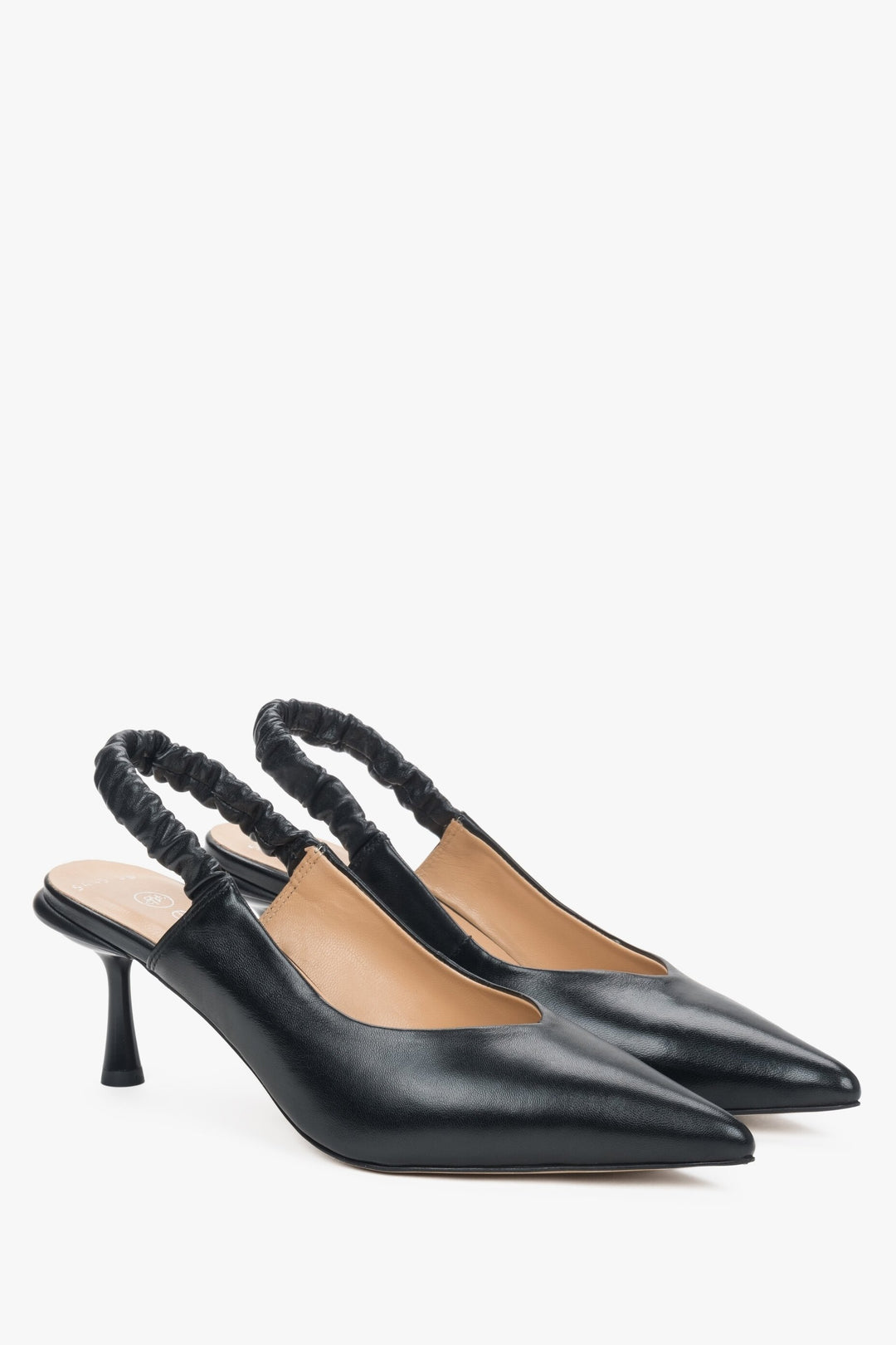 Klassische Slingback-Schuhe für Damen aus Leder Estro ER00115115