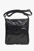 Schwarze Herren-Umhängetasche aus edlem italienischem Leder Estro ER00115170.
