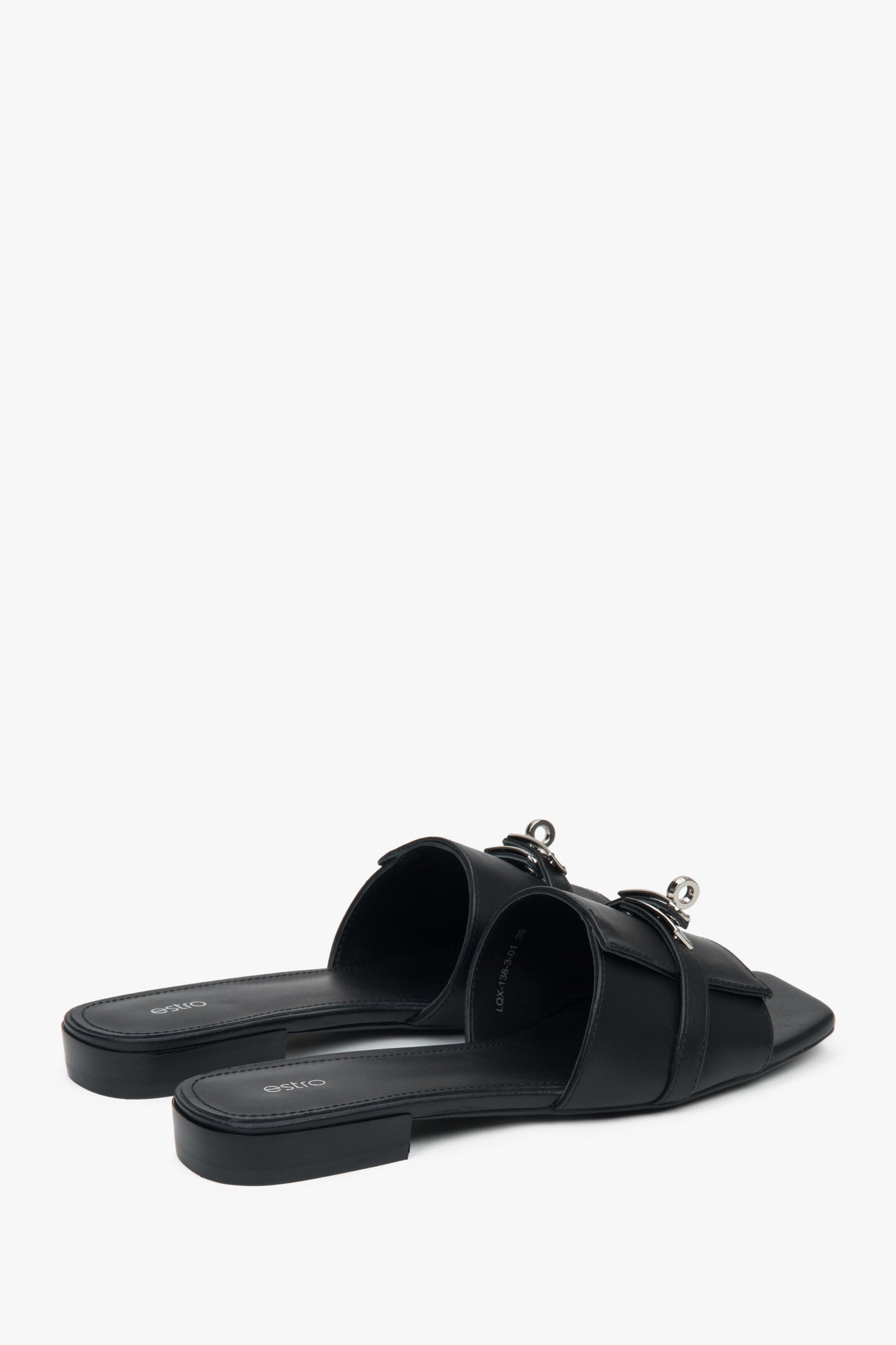 Elegante Sommerschuhe mit flachem Absatz – Estro ER00117168