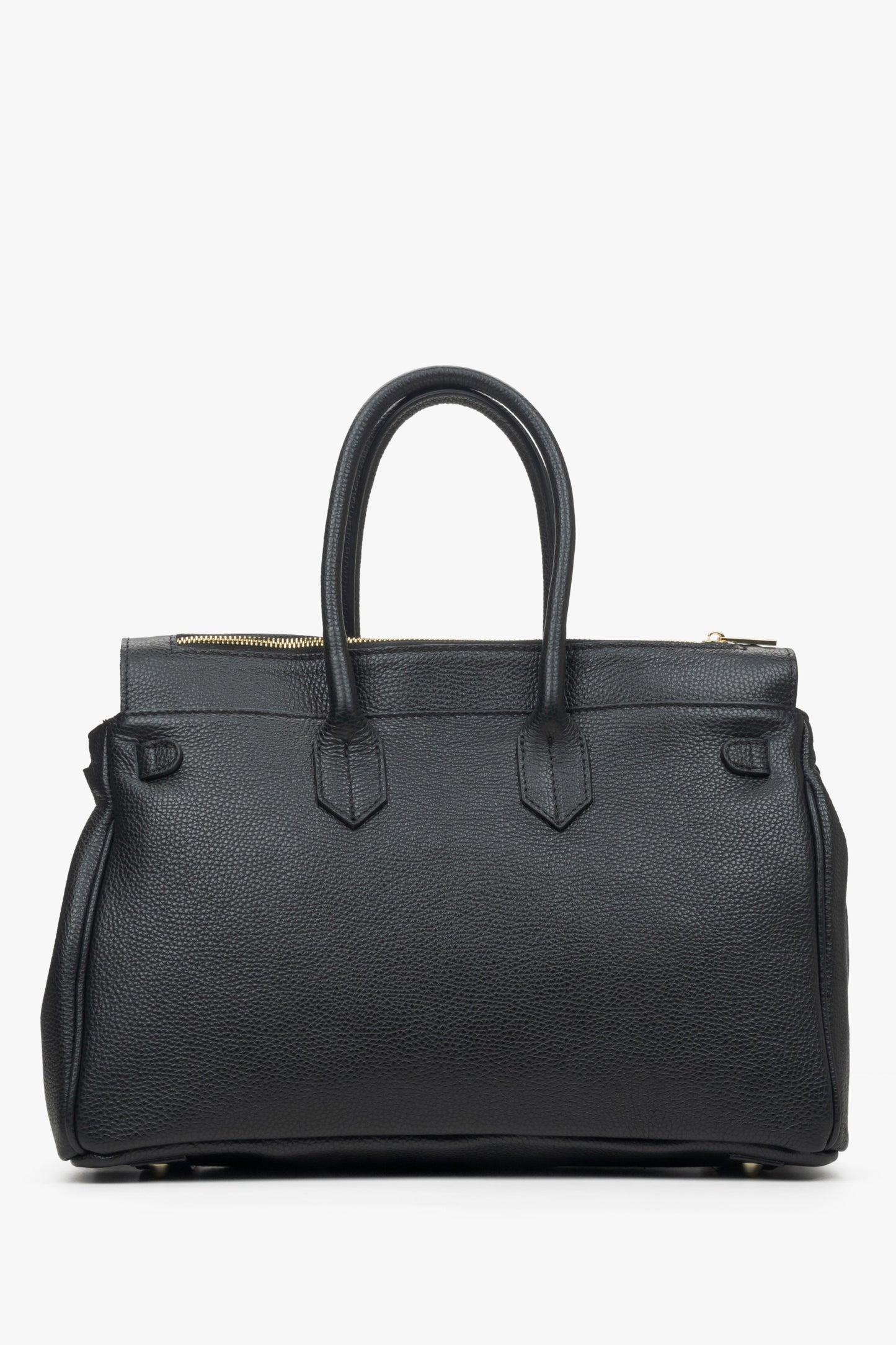 Elegante schwarze Henkeltasche – das perfekte Accessoire für Business-Meetings und besondere Anlässe.