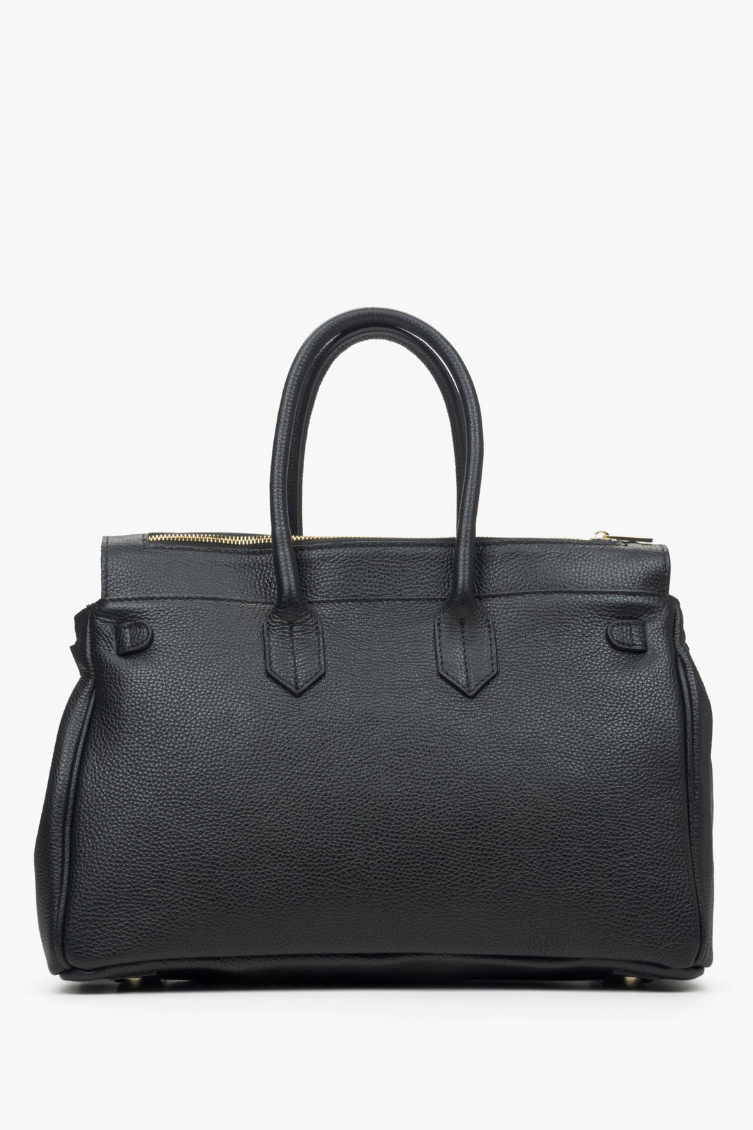 Elegante schwarze Henkeltasche – das perfekte Accessoire für Business-Meetings und besondere Anlässe.