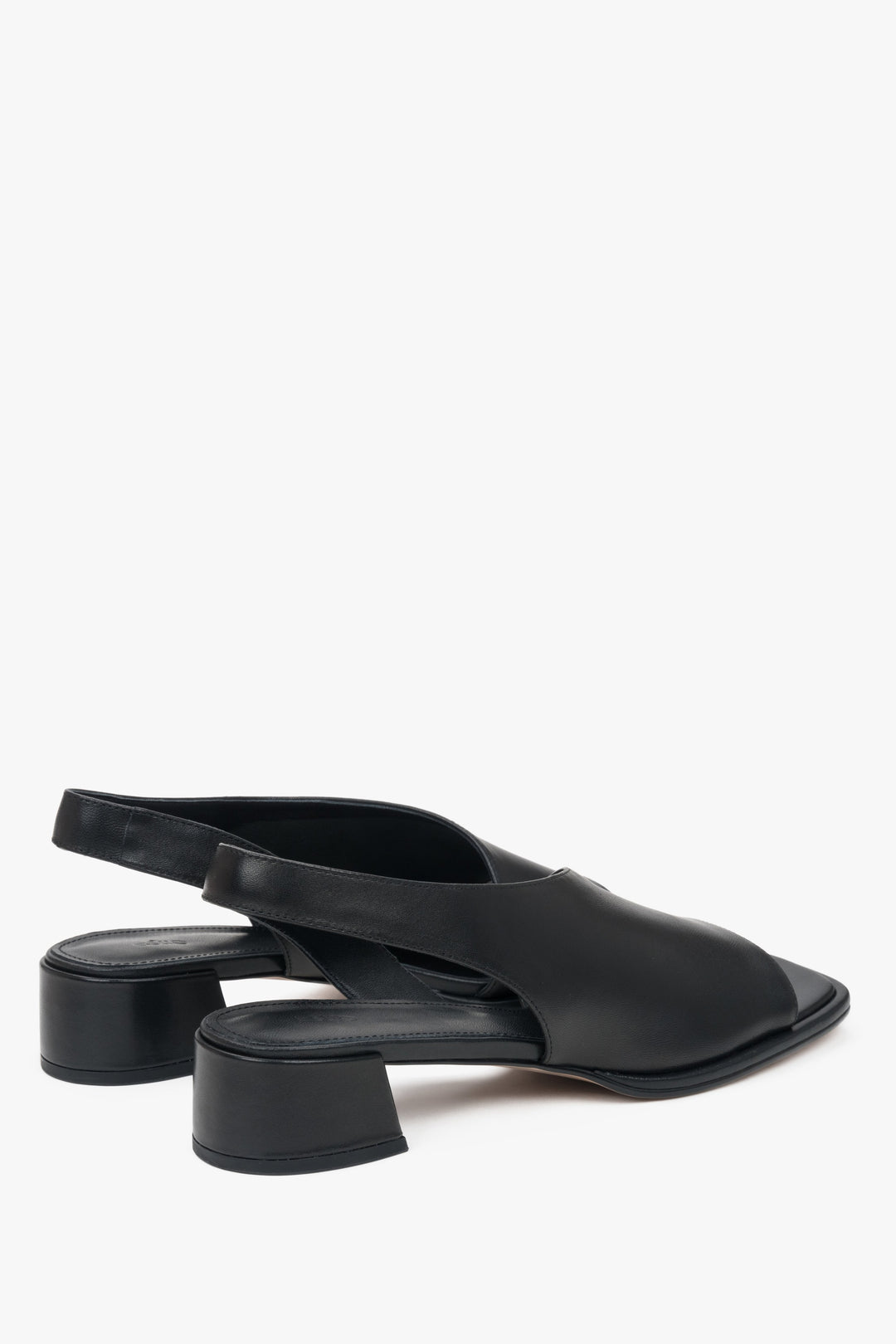 Slip-on Sandalen mit quadratischem Absatz für Damen, ESTRO ER00116928