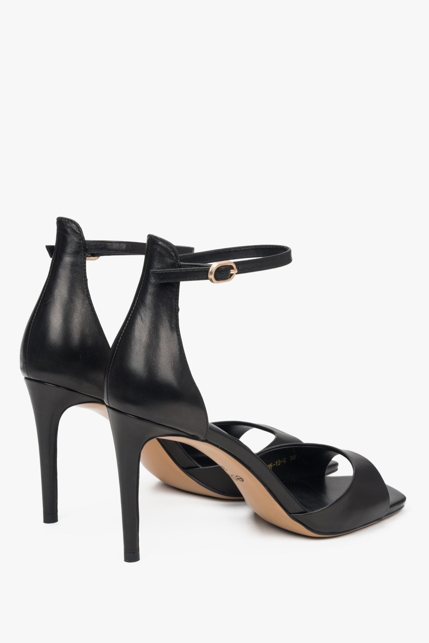 Sommerliche Damen-Sandaletten mit 9,5 cm Absatz, Estro ER00117223