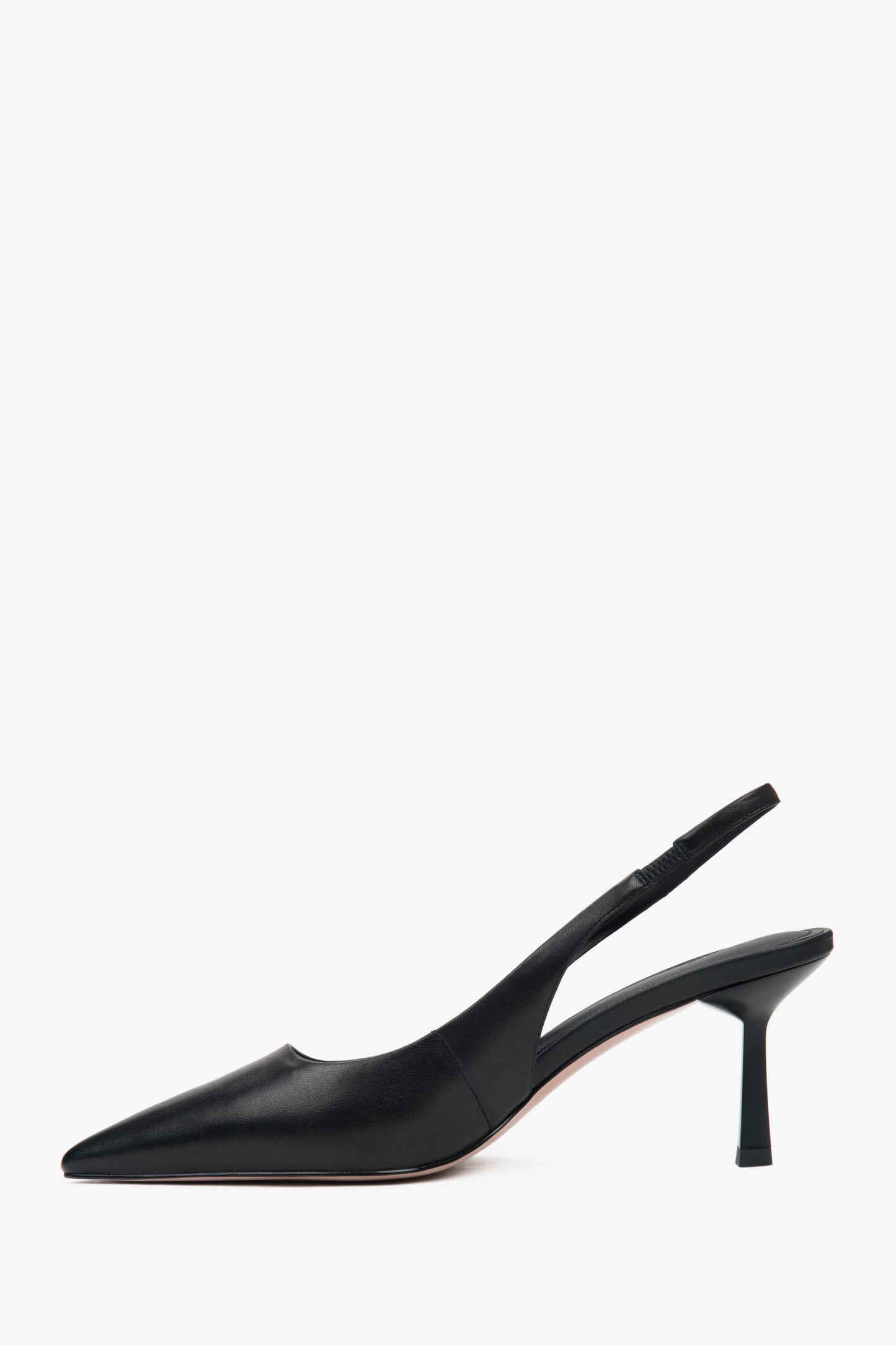 Slingback Pumps mit Stilettoabsatz in Schwarz Estro ER00116972