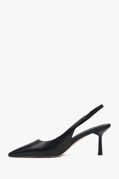 Slingback Pumps mit Stilettoabsatz in Schwarz Estro ER00116972