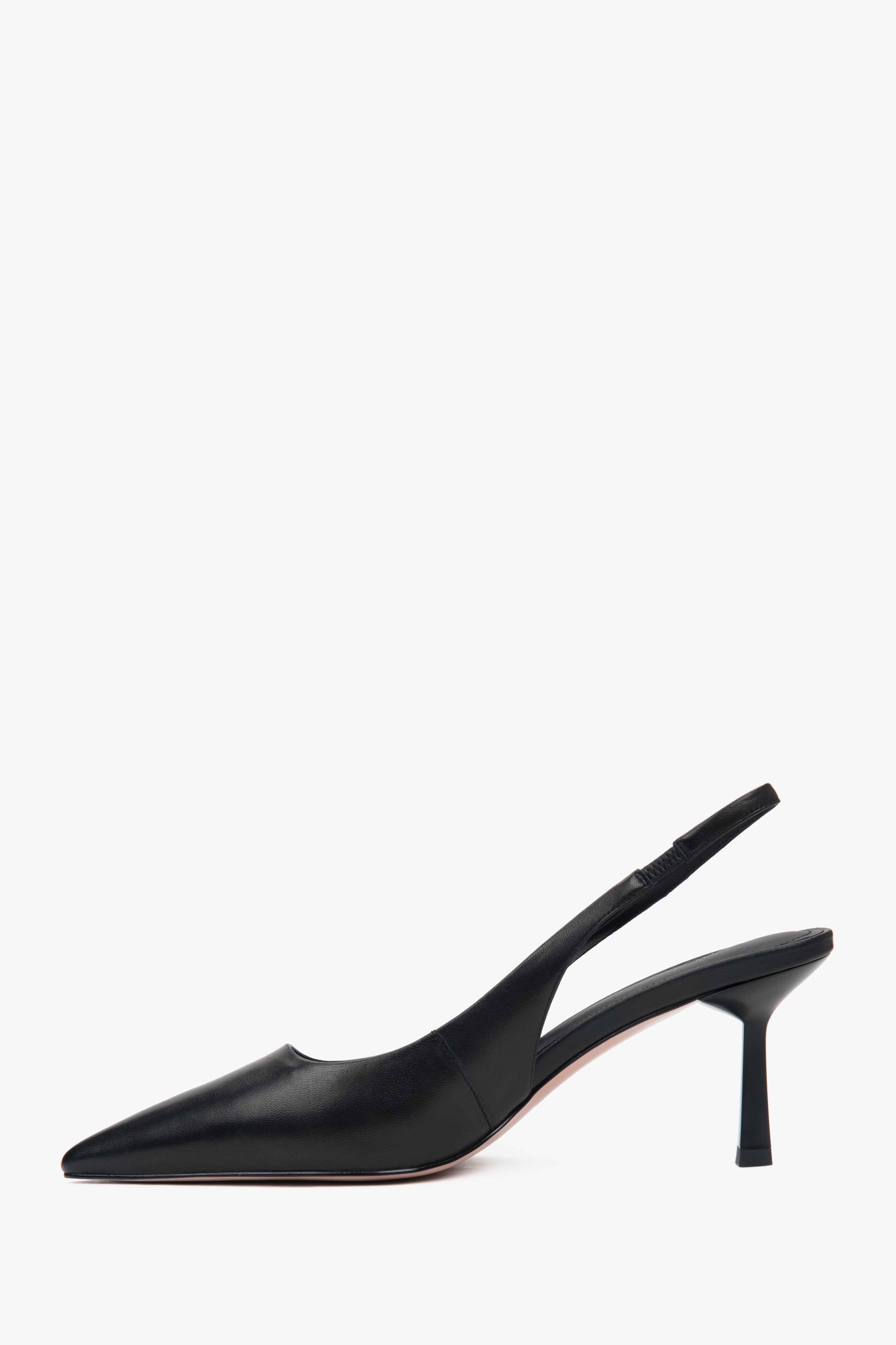 Slingback Pumps mit Stilettoabsatz in Schwarz Estro ER00116972