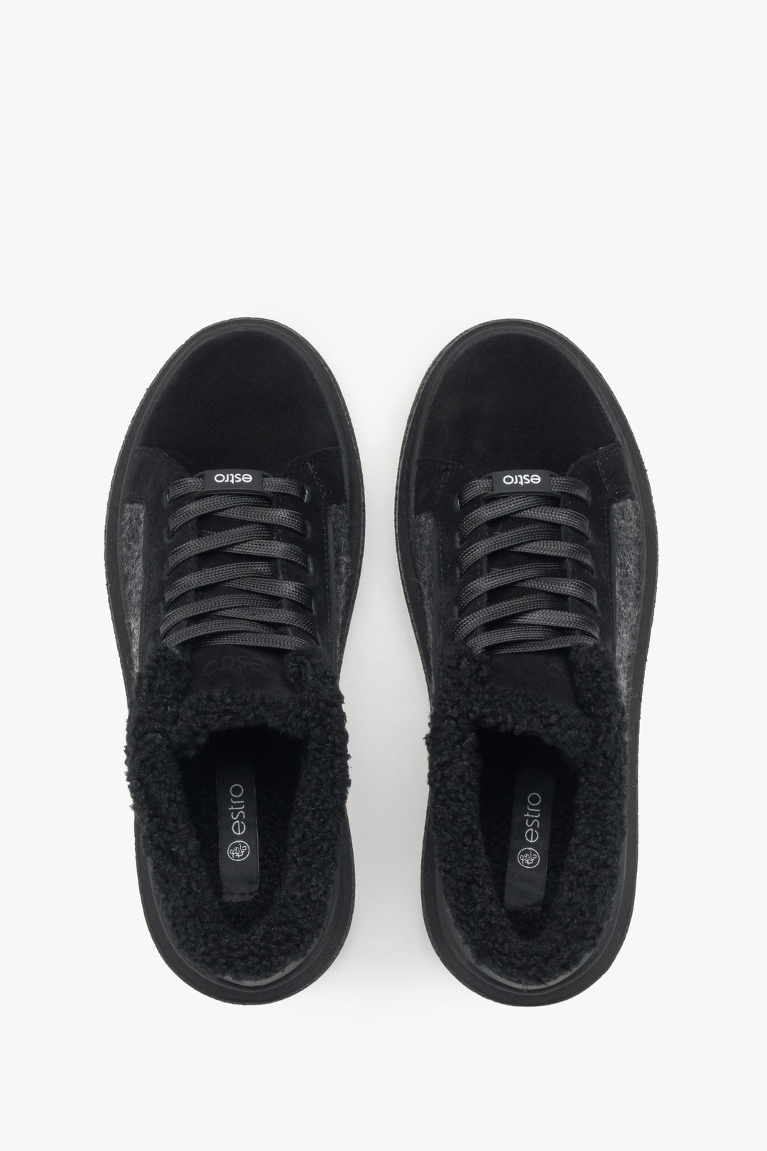 Der Estro Winter-Sneaker ER00111517 – urbaner Stil trifft auf Wärme und luxuriöse Materialien.