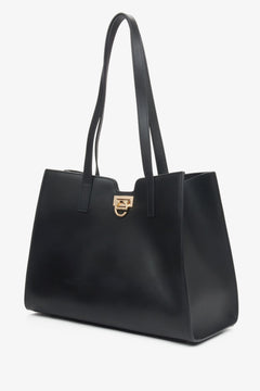 Schwarze Damen-Shopper von Estro.