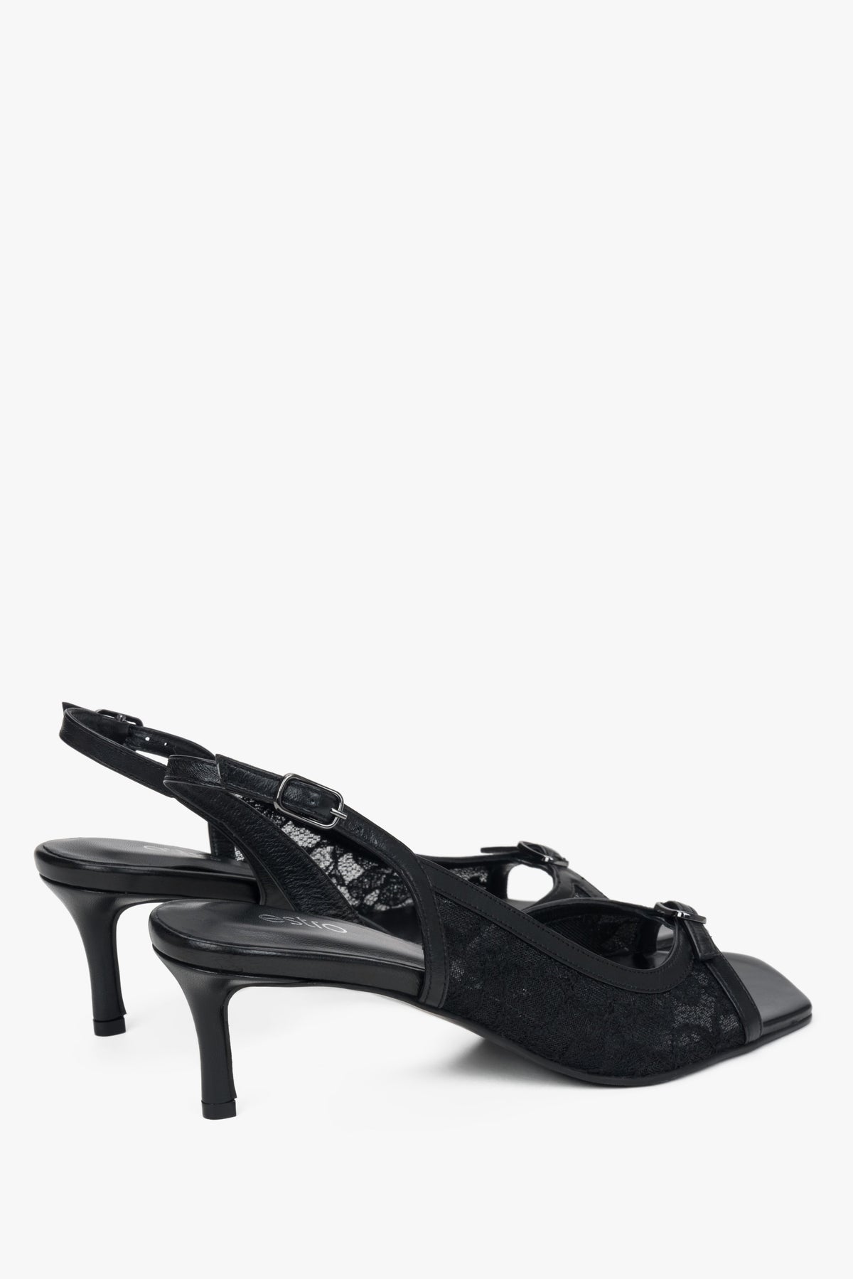 Feine Slingback-Sandaletten mit Stilettoabsatz – Estro ER00117437