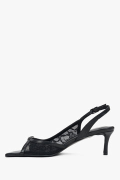 Elegante Damen-Sandaletten mit dekorativer Spitze – Estro ER00117437