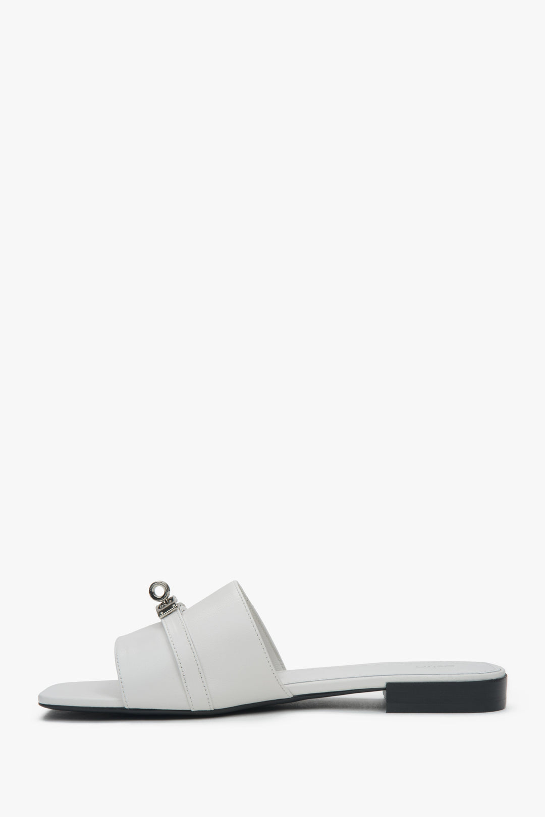 Sommerliche Slip-on Pantolette in Weiß für Damen Estro ER00117169